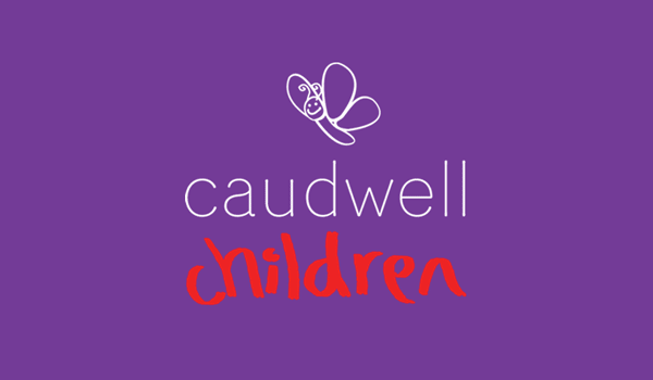 Logo for the charity Caudwell Children